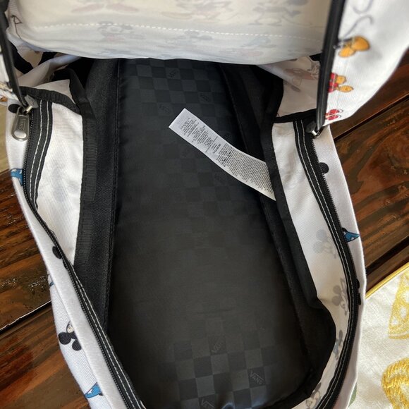 VANS x Disney Mickey Mouse Backpack Mickey 90th Anniversary Pre-Owned EUC - Picture 6 of 8